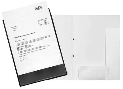 Produktbild von Elba Quotation Folder Image+, PP White, 31,5 cm, 22,5 cm, Weiß