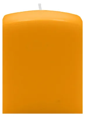 Produktbild von Quader Kerzen Mais Gelb 8 x Ø 6/6 cm, 4 Stück
