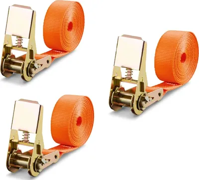 Produktbild von Powerfix Profi Spanngurt mit Ratsche, 5 m, 3 -er Set