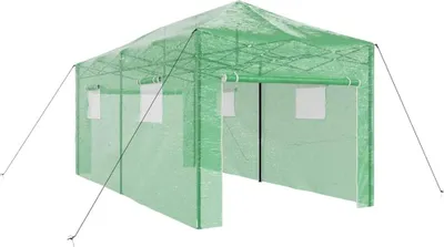 Produktbild von Gewächshaus mit Pop-up-Rahmen Grün 290 x 580 x 315 cm Eisen