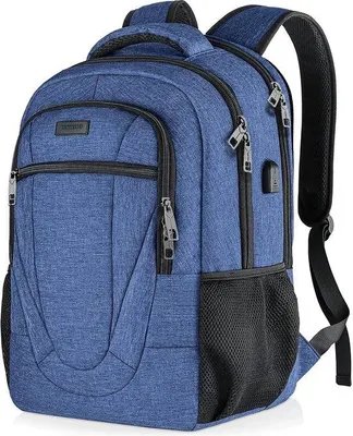 Produktbild von Famanu Schulrucksack wasserdicht - Multifunktional, Blau