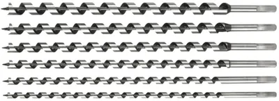 VOREL Holzspiralbohrer-Set 6-teilig 10-20 mm, Länge 460 mm