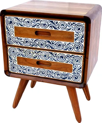 Produktbild von Kleine Kommode, Schubfachschrank im Retro Design - Modell 36, Braun, Holz, 65*50*40 cm, Kommoden & Sideboards