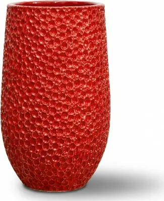 Zdjęcie produktu dla Doniczka ceramiczna Provencelia PARIS Czerwony, Ø39 cm x H63 cm, mrozoodporna