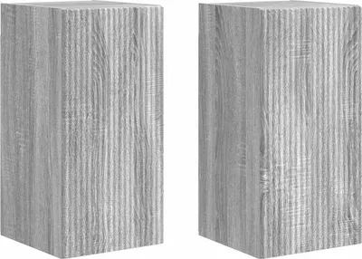 Obrázok produktu pre vidaXL Nástenná TV skrinka 2 ks Grey Sonoma 30 x 31 x 60 cm