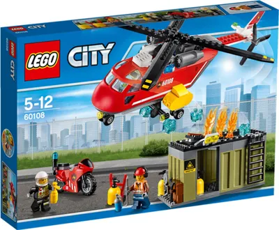 Produktbild von LEGO® - City, Feuerwehr-Löscheinheit; 60108