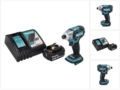Obrázok produktu pre Akumulátorový impulzný skrutkovač Makita DTS 141 RF1 18 V 40 Nm 1/4" bezkartáčový + 1x akumulátor 3,0 Ah + nabíjačka
