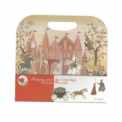 Produktbild von Egmont Toys Prinzessinnen-Magnet-Spiel – 90 Teile, ab 3 Jahren