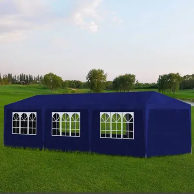 Produktbild von "2026 Promotion" Partyzelt 3x9 m Blau - Pavillons & Partyzelte CC32510