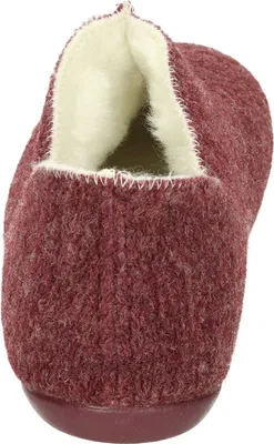 Produktbild von Manitu Damen Hausschuh Stiefelette Schlupfschuh Wollfilz Warmfutter, Größe:37 EU, Farbe:Rot