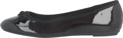 Produktbild von Fitters Footwear Liv Ballerinas in Übergrößen Schwarz 2BB0882002 Black Patent große Damenschuhe