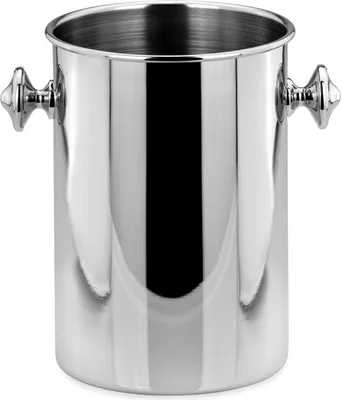 Produktbild von Wein-/Sekt Flaschenkühler Hochglanz poliert (H) 18 x (Ø) 13 cm