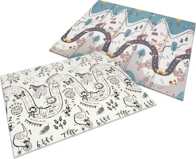 Immagine prodotto di Tappeto educativo pieghevole in schiuma 200 x 150 x 1 cm Nukido NK-341