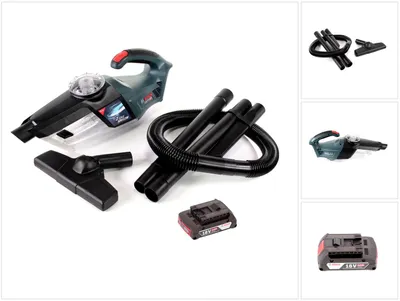 Image de Bosch GAS 18V-1 Aspirateur sans fil 18V + 1x batterie 2,0Ah - sans chargeur