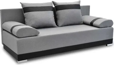 Produktbild von Bonni Schlafsofa ORLEAN, Sofa mit Bettkasten und Schlaffunktionn, Klappsofa, Schlafcouch, Bettsofa, Couch vom Hersteller,Couch, Couchgarnitur, Sofagarnitur (grau)