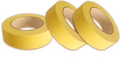 Produktbild von PROFI Malerkrepp 3 tlg Set 19/30/50 mm x 50m  je 1 Kreppband Klebeband Malerband