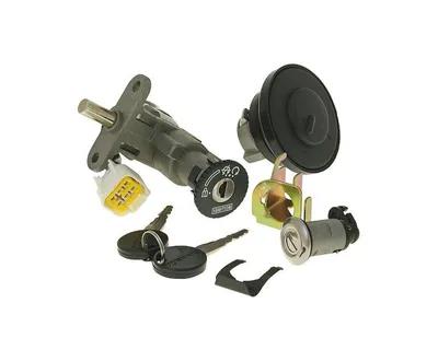 Produktbild von Schlosssatz Schlossset GENERIC XOR 2 Ideo 50 2T AC Roller Mofa Zündschloss Kit