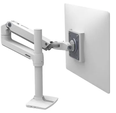 Obrázek produktu pro Ergotron LX Series 45-537-216, Svorka, 11,3 kg, 81,3 cm (32"), 100 x 100 mm, Nastavení výšky, Bílá