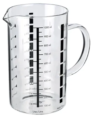 Produktbild von Küchenprofi Messbecher 1 L, Glas, KI-generiertes Bild