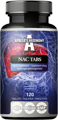 Produktbild von NAC 150 mg - N-Acetyl L-Cystein - 120 Vegane Tabletten - 480 Portionen