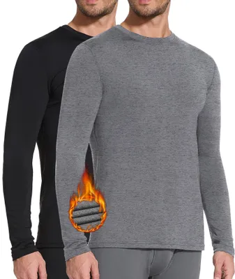 Productafbeelding van Elzusha - Heren Fleece Thermo Ondergoed met Lange Mouwen