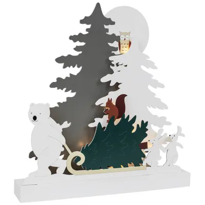 Produktbild von Star Trading Weihnachtsleuchter Tiere im Wald