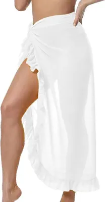 Produktbild von Chiffon Pareo für Strand & Urlaub, schnelltrocknend, Sonnenschutz, transparent, verstellbar
