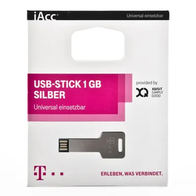 Produktbild von Telekom USB Stick 1 GB silber