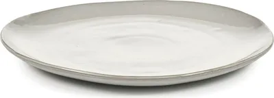 Produktbild von SERAX La Mere Teller flach, off-white, Höhe: 25 mm, ø: 270 mm