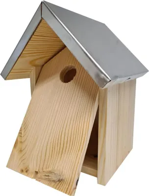 Produktbild von Nistkasten für Wildvögel 26 x 19,5 cm Einflugloch Ø 3 cm natur