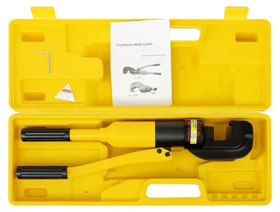 Immagine prodotto di Utensile per il taglio dell'acciaio per armature, forza di taglio di 13 tonnellate, design portatile, giallo