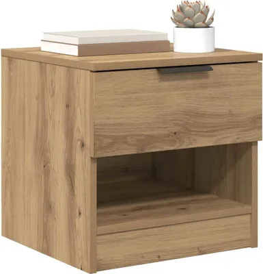Obrázek produktu pro vidaXL Noční stolek 2 ks Artisan dub 40 x 39 x 40 cm Materiál na bázi dřeva