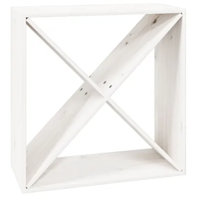 Immagine prodotto di vidaXL Scaffale per vino bianco 62x25x62 cm Legno massello di pino