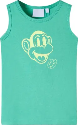 Produktbild von Design Kinder-Tanktop Grün 104, Langarmshirts 2024 Neu