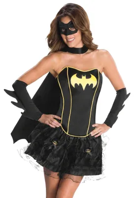 Obrázek produktu pro Dámský korzetový kostým Batgirl , velikost:M