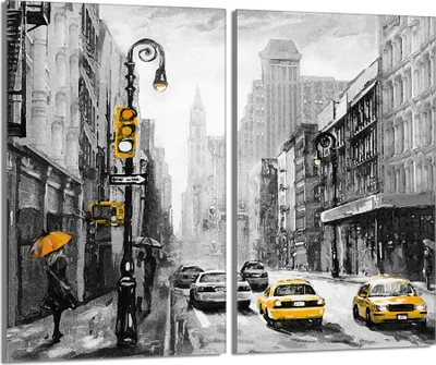 Obrázek produktu pro Krycí desky na sporák 2 kusy 30x52 sklokeramický kryt varné desky, město New York