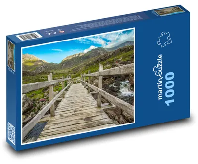 Obrázok produktu pre Puzzle 1000 Horský Most a Rieka - martinpuzzle