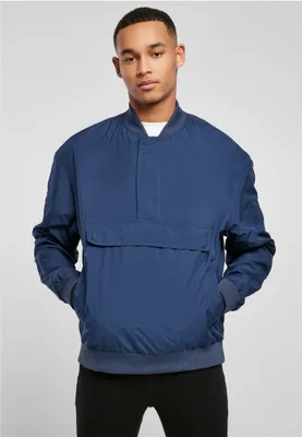 Zdjęcie produktu dla Bluza bomberka Bunda Urban Classics, granatowa – rozmiar XL