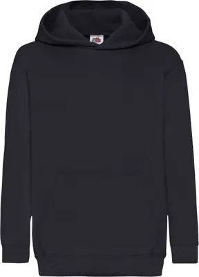 Produktbild von Fruit Of The Loom Pullover mit Kapuze für Kinder BC1367 (152) (Dunkelblau)