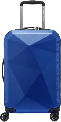 Image de DELSEY PARIS trolley Karat 4 Double Rolls Trolley 55 Blue bleu