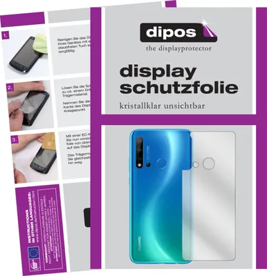 Produktbild von Schutzfolie für Huawei P20 lite (2019) Rückseite Display Folie klar