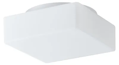 Immagine prodotto di OSMONT LIN59674 LINA 2 Lampada da soffitto/parete in vetro, bianca, IP43, 4000 K, LED da 15 W