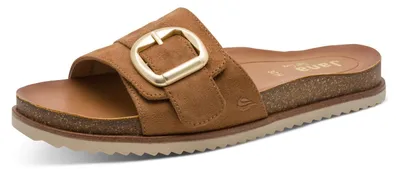 Produktbild von Jana Damen Mule Flat MultiAdj+vegan Cognac 40