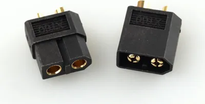 Produktbild von Amewi XT60 Stecker und Buchse schwarz 1 paar