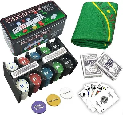 Produktbild von Verk 18210 Texas Hold'em Pokerset