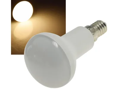 Produktbild von LED Reflektorstrahler R50 E14 582lm 7W 230V 120° 3000K warmweiß