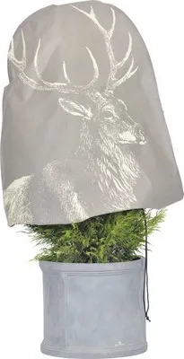 Produktbild von Winterschutzvlies Hirsch Videx Ø 110 x H 110 cm cappuccino
