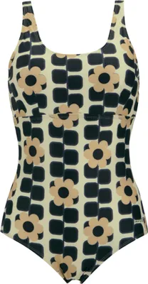 Image de Regatta - Maillot de bain femme « Orla Kiely » RG12790 (38 DE) (noir/blanc)