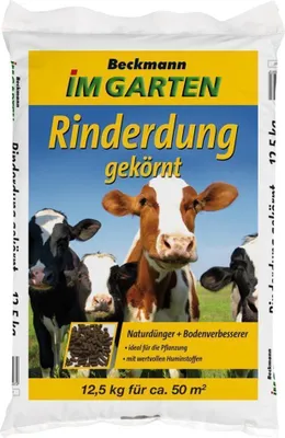 Produktbild von Rinderdung Naturdünger gekörnt 12,5 kg Sack