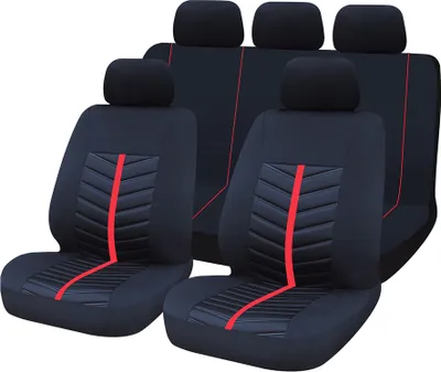 Obrázek produktu pro Autopotahy NIKI černá/červená